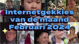 De Internetgekkies van de maand Februari 2024 [upl. by Dallis]