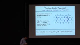 Prof Nick Bonesteel quotTopological Quantum Computationquot Lecture 3 of 3 [upl. by Pernick]