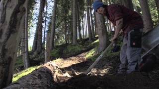 Behind the Scenes Bikepark SerfausFissLadis [upl. by Adiraf]