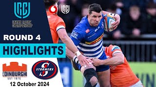 Edinburgh vs DHL Stormers Halftime Highlights  Round 4  United Rugby Championship 202425 [upl. by Anialad]