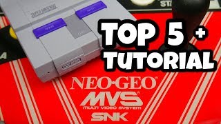 Rare Neo Geo Games amp How to Play them on the SNES Classic [upl. by Kcarb]