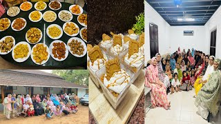 പലഹാരങ്ങൾ നിറഞ്ഞ ഞങ്ങളുടെ gettogether♥️✌  party vlog🔥  easy dessert👌 [upl. by Eiaj]