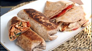 Recetas de Burritos y Quesadillas de Pollo  Cena Fácil en Pocos Minutos Estilo Taco Bell [upl. by Eleahcim751]