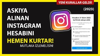 Instagram Askıya Alınan Hesap Kurtarma  Askıya Alınan Instagram Hesabı Nasıl Açılır  2023 [upl. by Samara]