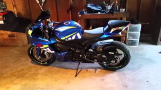 2015 GSXR 750 L5  Moto gp  M4 Slip On  Zero Grav [upl. by Eserahc]