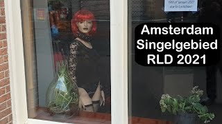 Jan 2021 Amsterdams quototherquot Red Light District [upl. by Ainotna316]