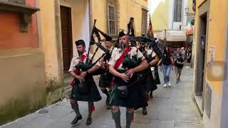 Royal Highland Company Pipes amp Drums  banda di cornamuse italiana  musica scozzese in Italia [upl. by Adyeren830]