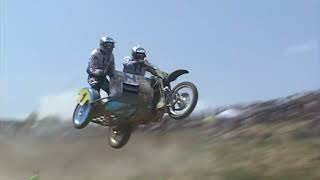 Sidecar motocross racing Sevlievo 2002 World championship full epic race [upl. by Lateehs474]