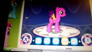 My Little Pony Game  The fabulous pony maker  Making my own pony [upl. by Drofiar]