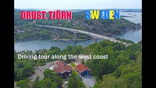 ORUST TJÖRN Tjörns Golf Club SWEDEN  Driving tour along Swedens west coast  4K 2024 [upl. by Kloman]