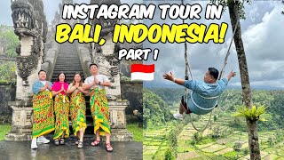 Instagrammable Spots  Tour in Bali Indonesia 🇮🇩 Part 1  Jm Banquicio [upl. by Aicilav]