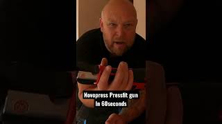 Plumbing Tools “Novopress” Press gun 60second review shorts tools review [upl. by Aicener]