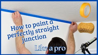 How to paint a perfectly straight junction [upl. by Bradney]