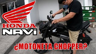 HONDA NAVI MOTONETA CHOPPER [upl. by Cave]