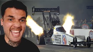 New Zealand Guy Reacts to NHRA Fire Breathing Monsters [upl. by Brigitta]