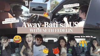 AWAYBATI SA US with SETH FEDELIN NAGDRIVE AKO NG LUXURY CAR  Francine Diaz [upl. by Inneg]