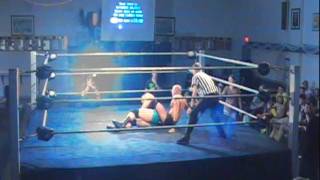 Dangerboy Derek Wylde vs Shawn Spears Sept 25 2011 TCW [upl. by Enyrehtac918]