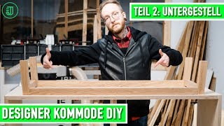 Designer Kommode selber bauen Teil 2  das Untergestell  Jonas Winkler [upl. by Hartman]