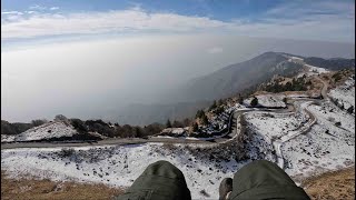 Paragliding in Bassano del Grappa April 2022 [upl. by Gnidleif765]