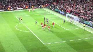 Vidic goal vs Bayern Munich [upl. by Jennica]