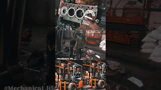 TATA 407 engine assemble repering tatamotors tata engineering viralshorts youtube [upl. by Kiele]