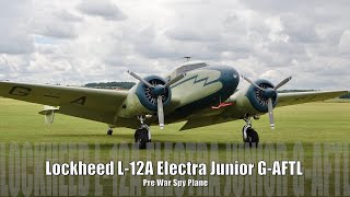 Pre War Spy Plane  Sidney Cottons Lockheed 12A Electra Junior [upl. by Cozza]