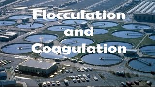 Flocculation and coagulation  floc forming and particle settling [upl. by Myo]