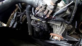 RB25 serpentine belt replacement [upl. by Yadseut324]