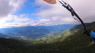 Paragliding 171a Long flight above Plose in weird wind conditions 13 featuring bad collapse [upl. by Adaval609]