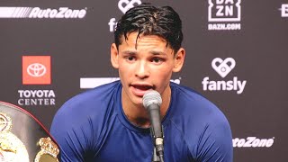 Ryan Garcia FULL POST FIGHT PRESS CONFERENCE after KO of Oscar Duarte • Garcia vs Duarte post fight [upl. by Morrell]