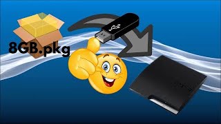 How To Install PS3 PKG Games That Are Over 421GB in PS3 491 [upl. by Atnamas]