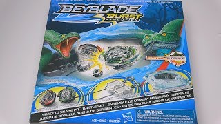 NEW HASBRO SHADOW SNAKE PIT STADIUM UNBOXING  Beyblade Burst Evolution God [upl. by Holden]