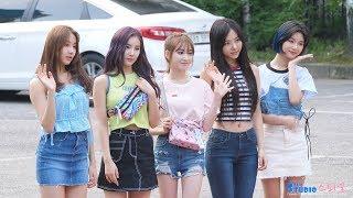 180720 엘리스 ELRIS 뮤직뱅크 출근길 4K 60P 직캠 by Spinel [upl. by Nylaret]