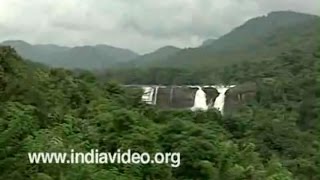 Athirapally Waterfalls at Chalakudy Kerala [upl. by Clarkin]