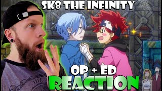 First Time Reaction SK8 The Infinity OP amp ED [upl. by Andie]