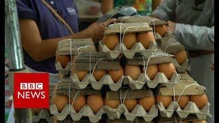 Venezuela crisis the view from Caracas farmers market  BBC News [upl. by Girvin740]