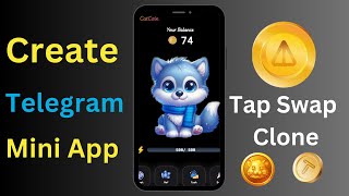 Create Telegram Mini App like TapSwap [upl. by Bil785]