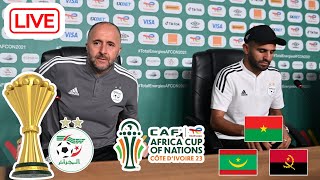 CONFERENCE DE PRESSE DE DJAMEL BELMADI AVANT LA CAN 2023 EN DIRECT [upl. by Donaghue]