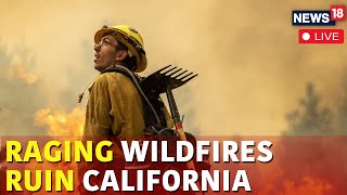 California Wildfires LIVE Raging Fires Near Mentone Many Flee  California Wildfires 2024  N18L [upl. by Romelda]