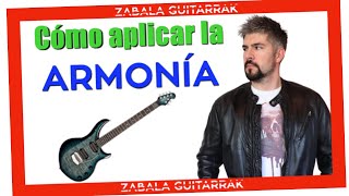 🎸Cómo APLICAR la ARMONÍA a la Guitarra [upl. by Onurb]