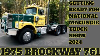 Brockway Truck 761 Tractor BIG POWER UNDER THE HOOD🦾🦾🦾 Cummins Caterpillar Detroit STAY TUNED [upl. by Landry]