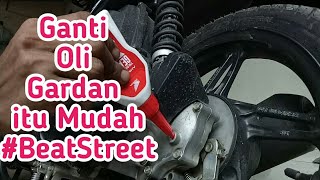 Ganti Oli gardan sendiri itu Mudah Edisi Beat street belajarservice [upl. by Kruse]