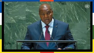 DISCOURS DE SON EXCELLENCE LE PROFESSEUR FAUSTIN ARCHANGE TOUADERA A L’OCCASION DE 79E AG ONU [upl. by Doherty594]