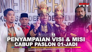 PENYAMPAIAN VISI amp MISI CABUP PASLON JADI NAGAN RAYA  PILKADA ACEH 2024 [upl. by Candace]