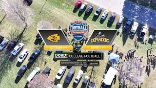 NAIA Football Playoffs 1st Round Dordt vs Ottawa Nov 18 2023 [upl. by Arlana615]