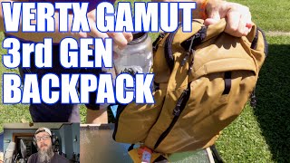 VERTX GAMUT 3rd Generation Backpack Overview  Review [upl. by Samaj828]