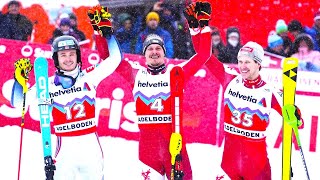 FIS Alpine Ski World Cup  Mens Slalom RUN 2  Adelboden SUI  2024 [upl. by Vittoria355]