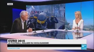 EURO2016  Affrontements entre hooligans à Marseille lors de la rencontre AngleterreRussie [upl. by Yeniffit]