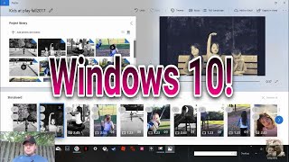 Windows 10 video editor in 2018 Making Home Movies [upl. by Aronoh304]