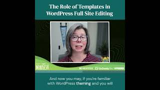 The Role Of Templates In WordPress Full Site Editing [upl. by Ettebab]